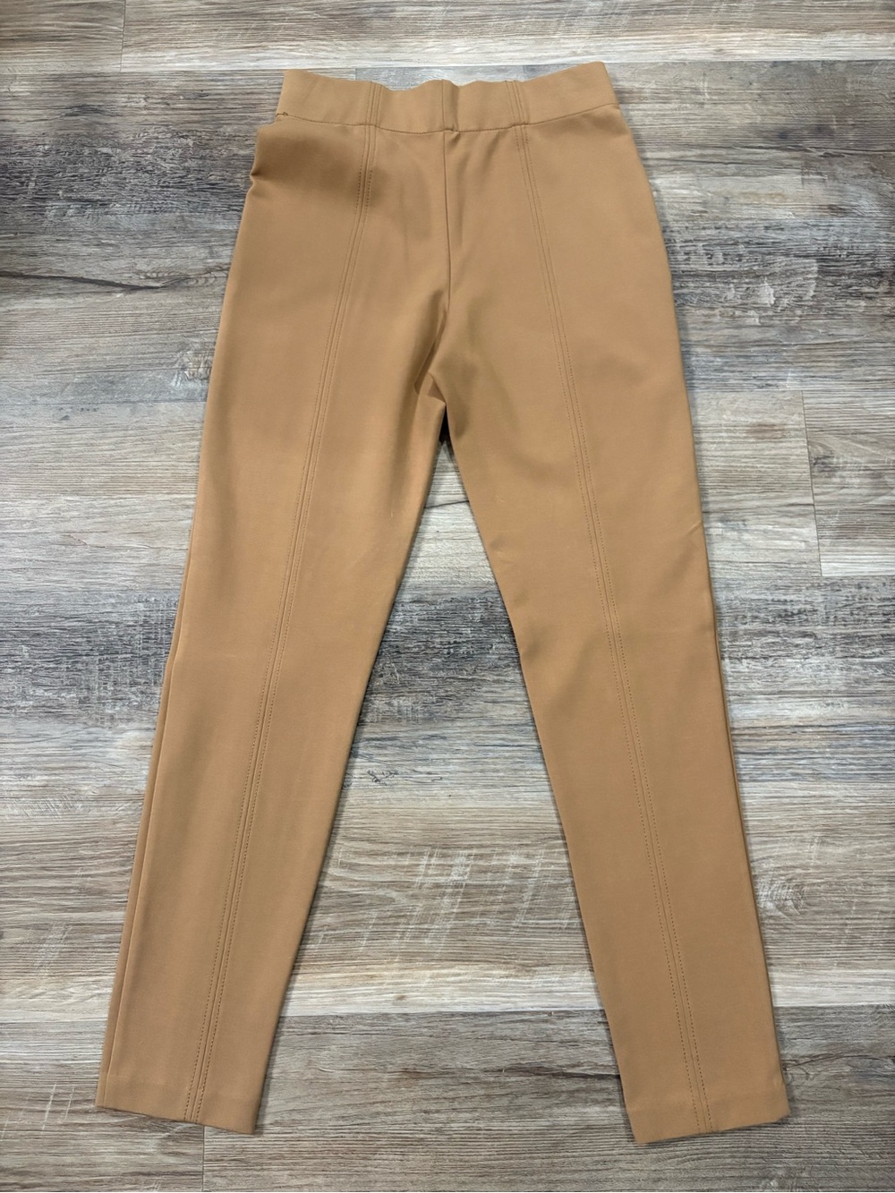 JNY Jones New York Camel Pull-On Slim Ankle Pants Women’s Small - Picture 4 of 6
